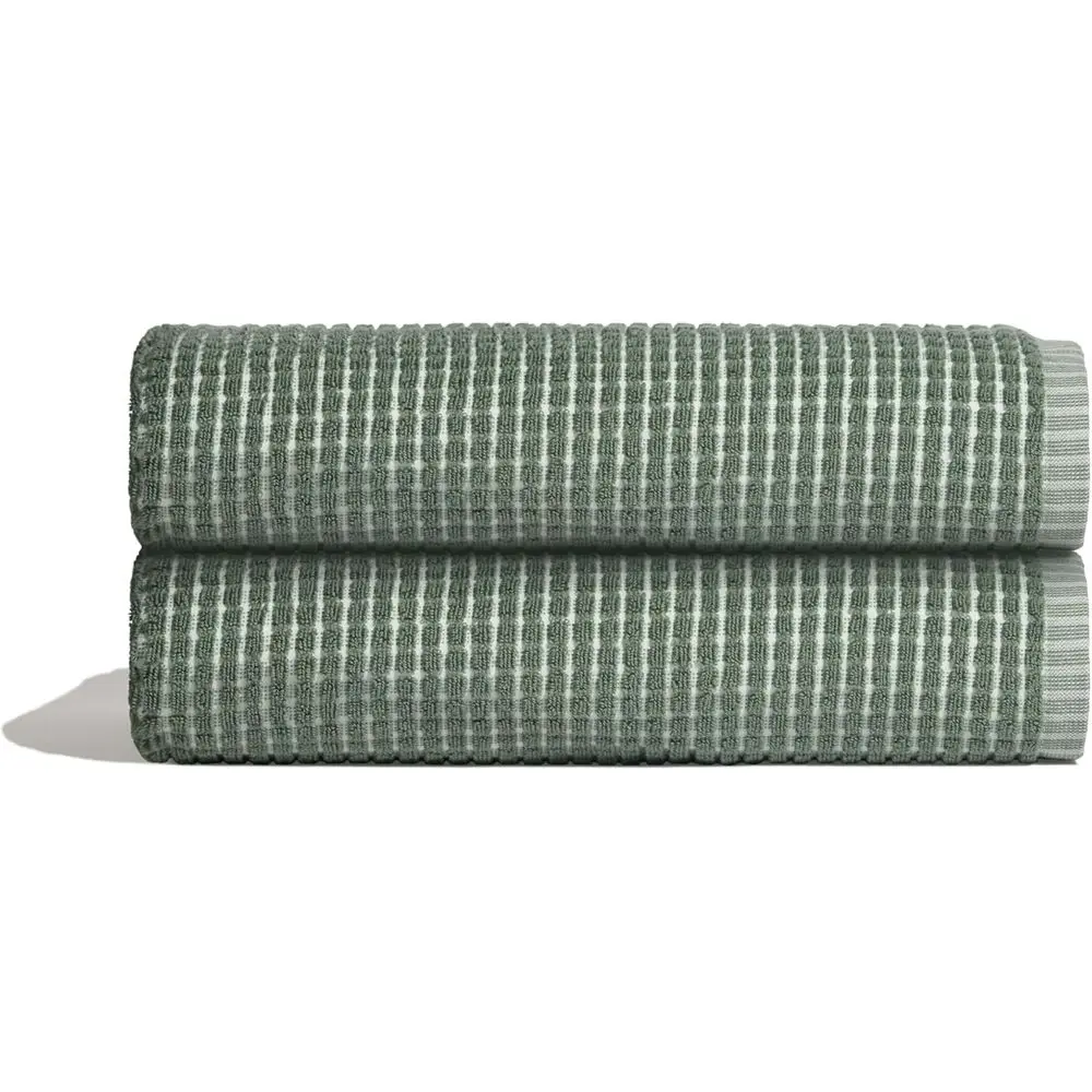 

Ultra-Soft 2X Bath Towel - Scented Texture, Fast Dry, Low-Lint, Plush & Lightweight in Spruce