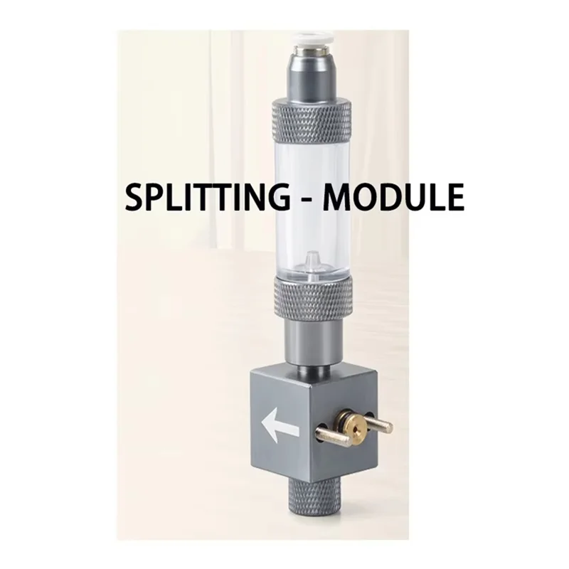 AAAN-Dual Meter Regulator Solenoid Valve Fish Tank Foam Recorder Quick Plug Control System Pressure Reducing Valve US