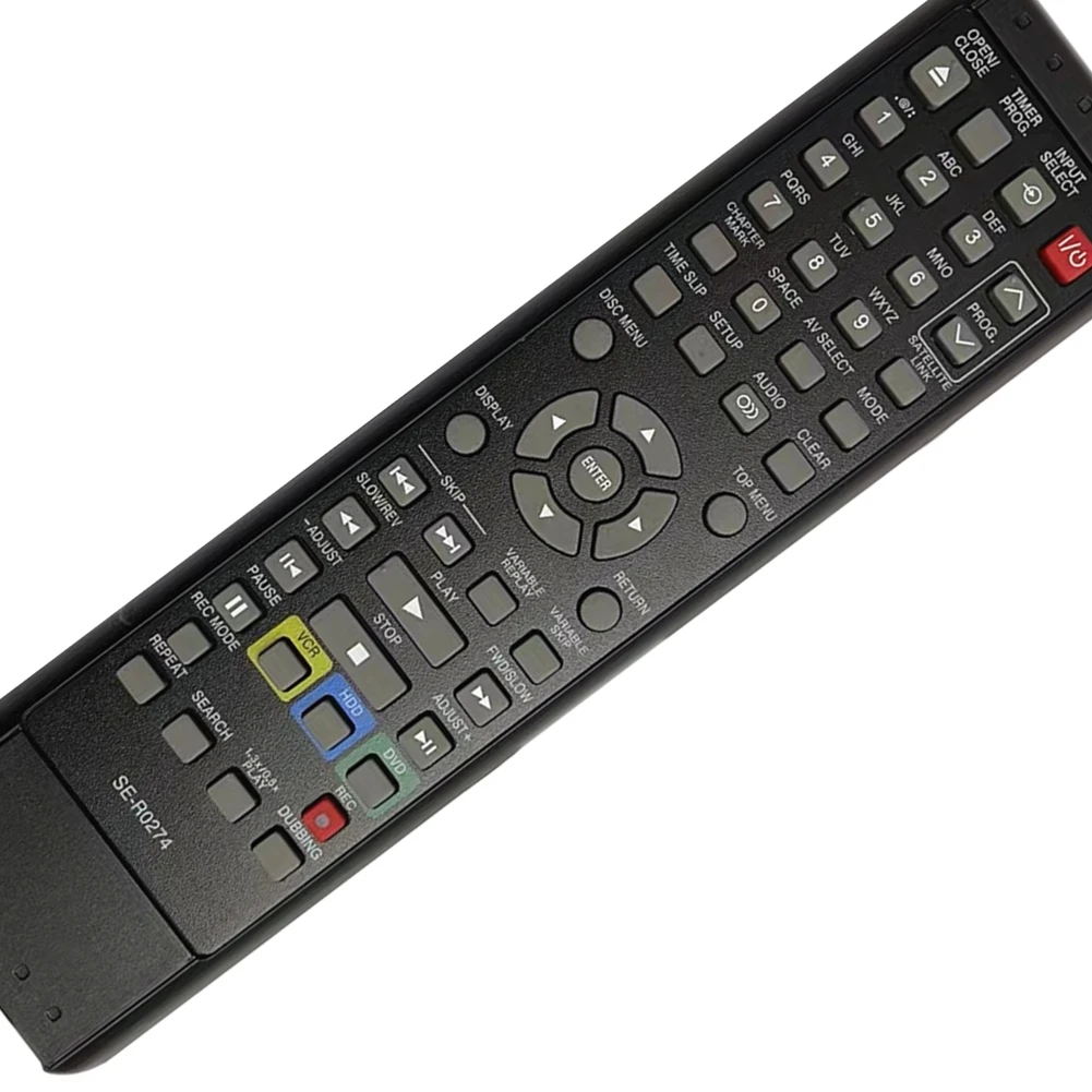 SE-R0274ควบคุมระยะไกลสำหรับโตชิบา NB340UD D-VR17KB RD-XV47 DVD เทปคาสเซ็ท