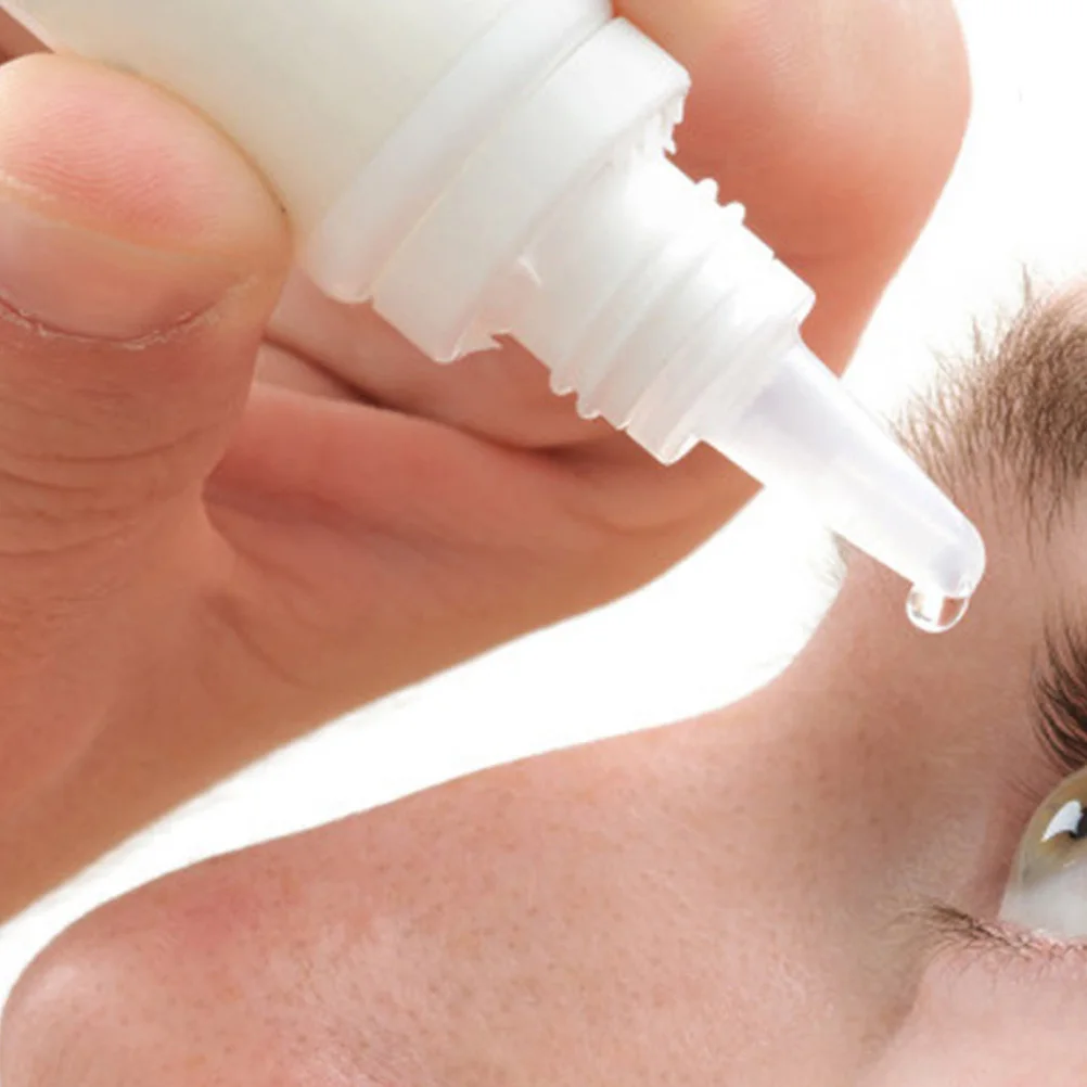 60 Stück Wimpernkleber-Flaschendüsen, Ersatzkappen, hochwertiges PP-Material, universelle Kleberflaschen-Mundspitzen für die Wimpernverlängerung