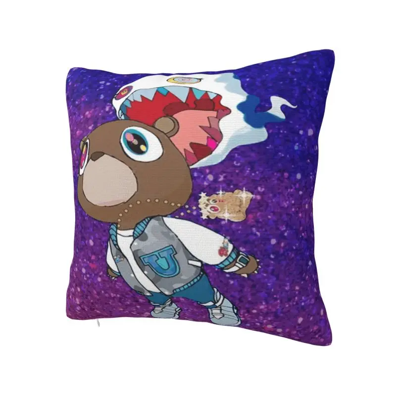 Modern Kanye West Ye Bear Throw Pillow Covers Home Decorative 3D Print Sofa Cushion Cover Polyester Cozy Pillowslip Dakimakura