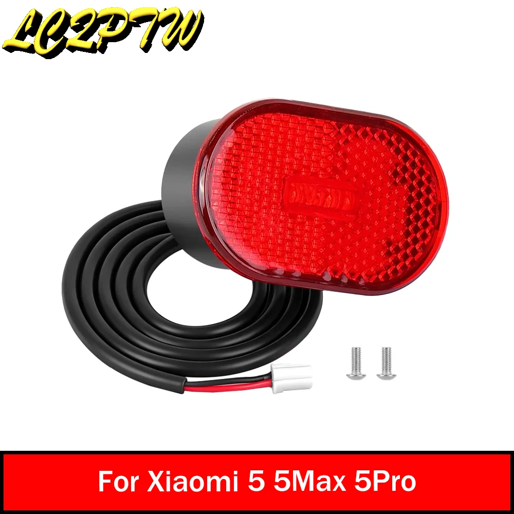 

Яркий задний стоп-сигнал для Xiaomi 5 5 Max 5Pro, сигнальная лампа заднего крыла, запасные аксессуары для электрического скутера, запчасти