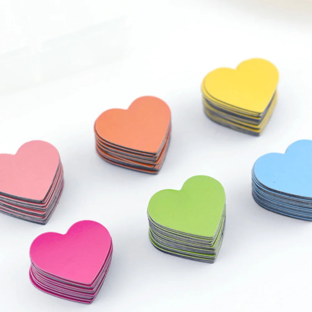 120 قطعة مغناطيس القلب 3 سنتيمتر ملصقات الثلاجة الزخرفية مقاطع مغناطيسية وظيفية لخزانة السبورة البيضاء التقويم #4