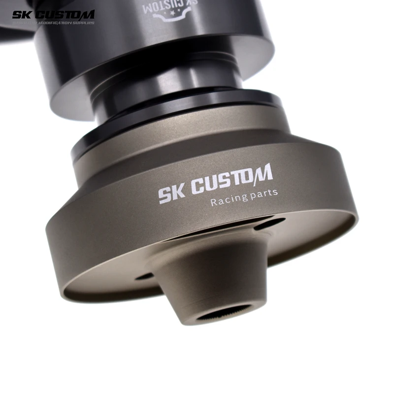 SK CUSTOM For BMW 3 Series E46 X3 E83 Steering Wheel Short Hub Adapter Al alloy Steering Wheel Base Boss Hub Tuning Accessories