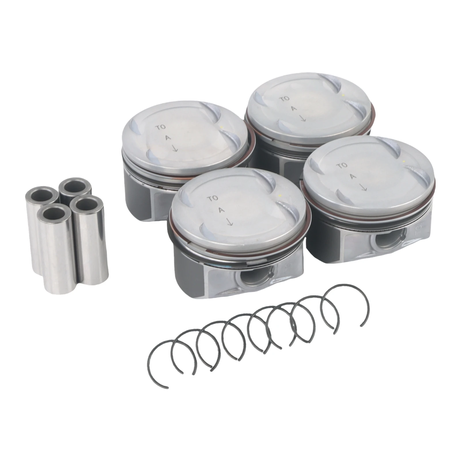 4pcs Engine Pistons Rings Set G4KH G4KF 23410-2C400 For 2009-2014 Hyundai Kia 2.0T Engine Part Car Accessories