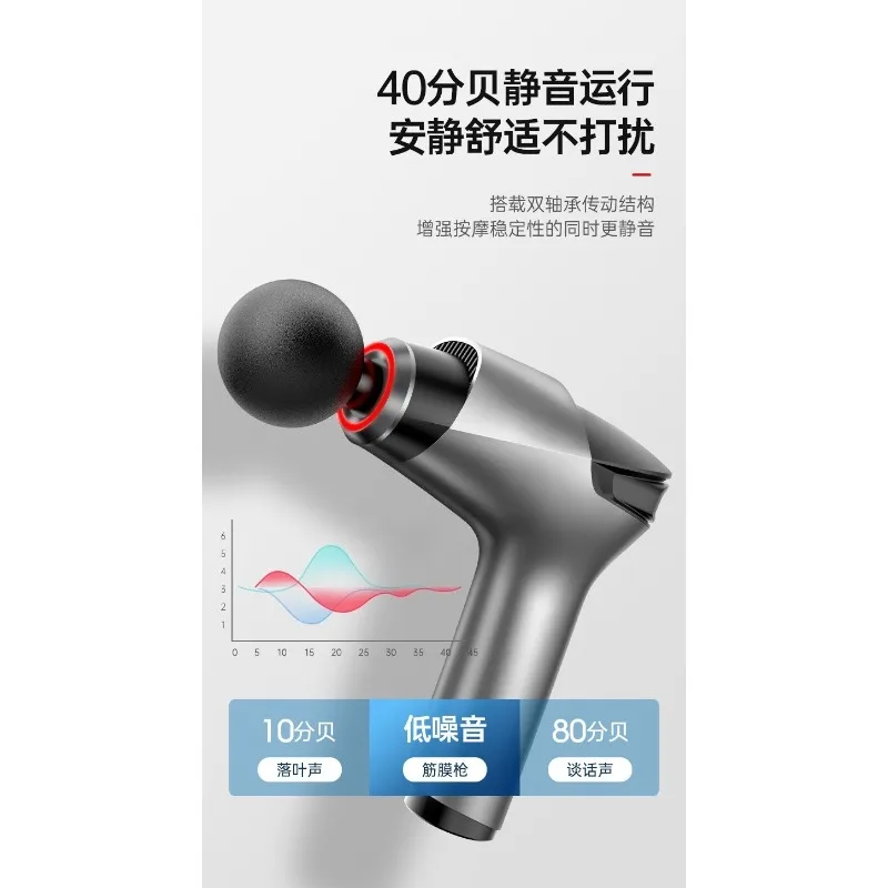 

Fascia Gun Muscle Massager Electric Relaxation Mute Professional Grade Men's Neck Gun Massage Gun