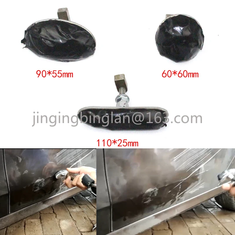 Car Dent Repair Cold Glue With Adjustable Metal Tabs for Slide Hammer Paint-less Dent Removal Tools