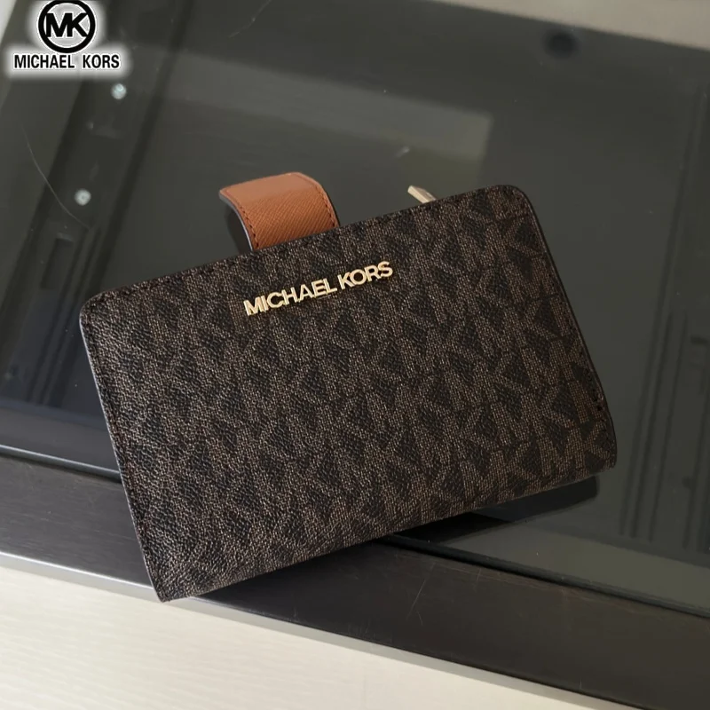 2026-new-michael-kors-women's-fashion-luxury-men's-and-women's-mk-leisure-high-end-wallet-card-bag-folding-versatile-zero-wallet