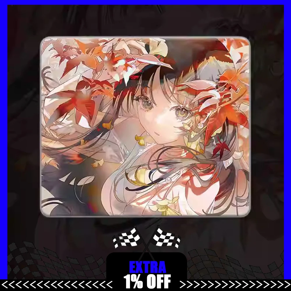 

Специализированный коврик для мыши Autumn Whispers Glass, для FPS, скоростной, с износостойким покрытием, полное покрытие, полиуретановый грунт, для ПК