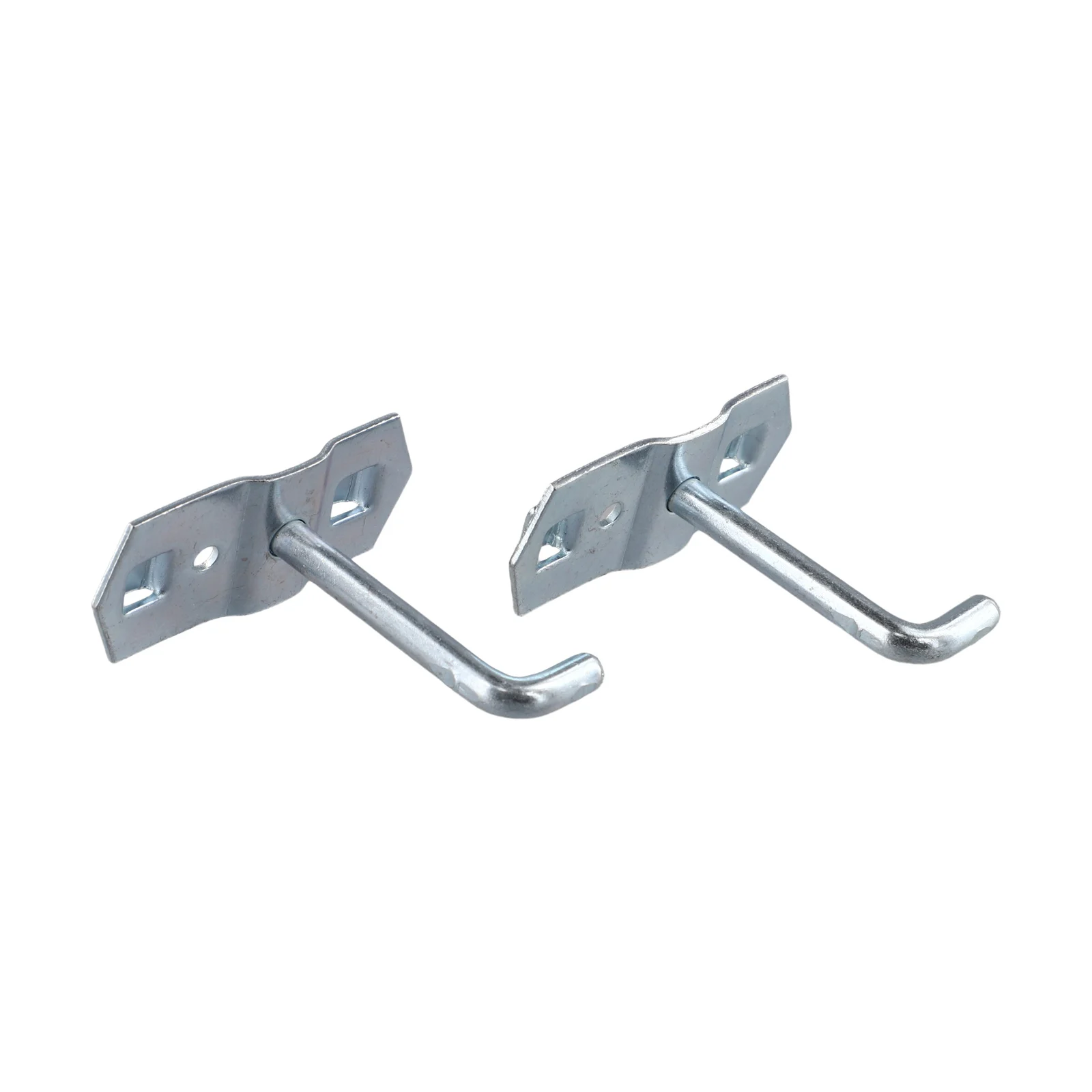 50mm Hooks Pegboard Hooks Storage Solution Sloping Ends Tool Storage Solution Versatile 10 Pieces For Pegboards Easy To Install