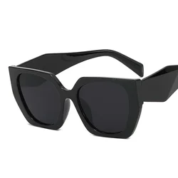 Outdoor Big Frame Square Sunglasses Women Men Stylish Cute Sun Glasses Mirror Black Colors Designer Brand Fashion