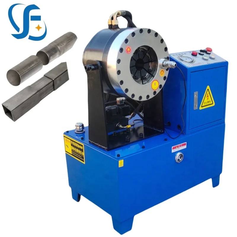 Macchina per restringimento tubi Testa del tubo per tubi in acciaio Riduce i giunti del diametro Premendo la macchina per la formatura dell'estremità del tubo Macchina per la riduzione del tubo