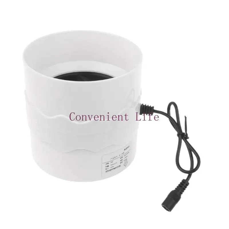 L1EE 4.3 ''Kipas Ekstraktor Kebisingan Rendah Saluran Inline Hidroponik Blower Udara Kipas Knalpot Ventilasi Ruang Tumbuh Dapur