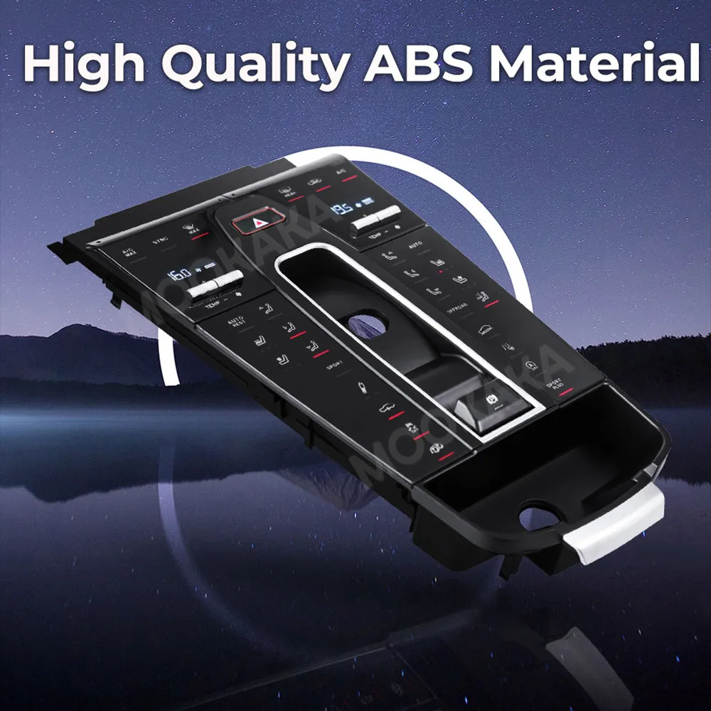 For Porsche Macan 2014-2021 (95B.1 /95B.2) LCD Touch Panel Center Console Gear Shift Panel Interior Decorative Accessories
