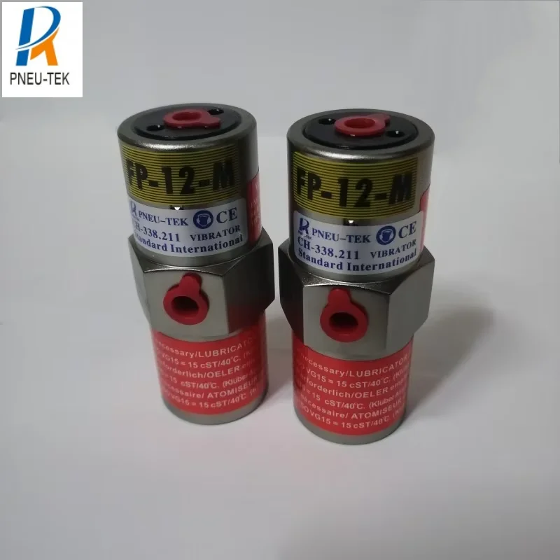 

Pneumatic Piston Vibrators FP-12-M, high power, a small amount of lubrication, quiet