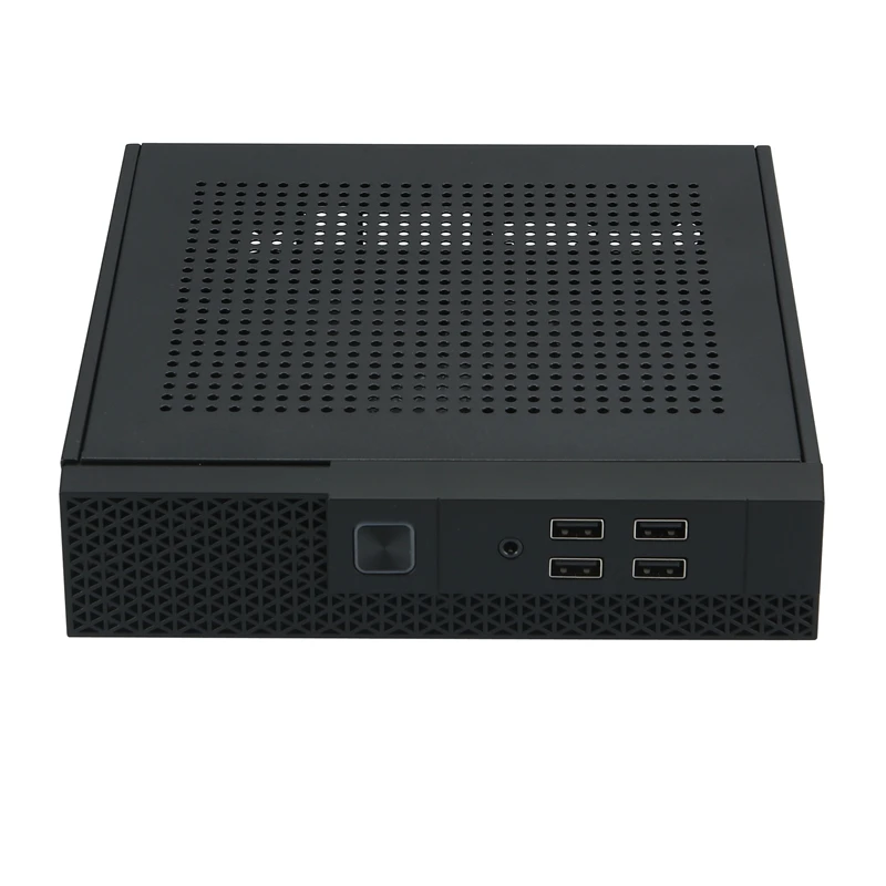 

Mini ITX Computer Case HTPC Host Chassis USB2.0 ITX Enclosure Industrial Control Chassis For Office Business Durable Easy To Use