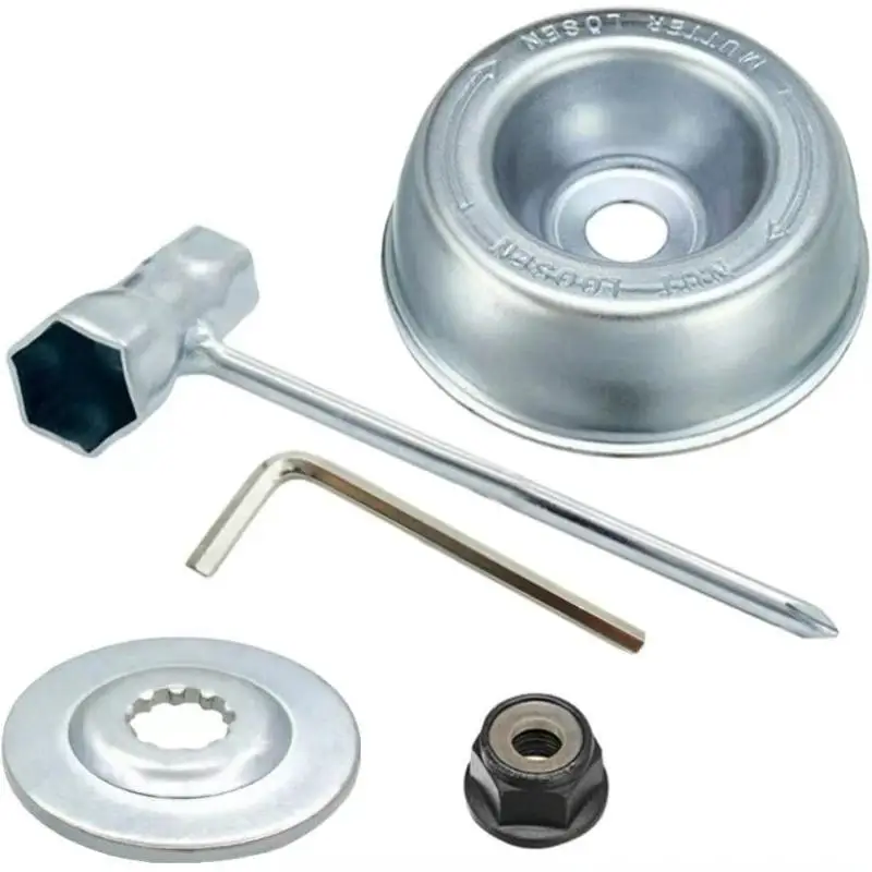 M10x1 Starter Plate Cover Nut Exact Size Replacement Fit for Motor Sense FS 36 40 44 85 90 120 Outdoor Garden Equipment
