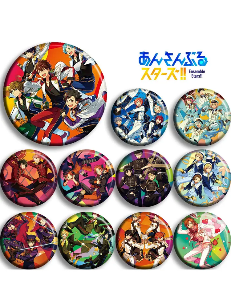 58mm Ensemble Stars pin spille  icon Badges Button