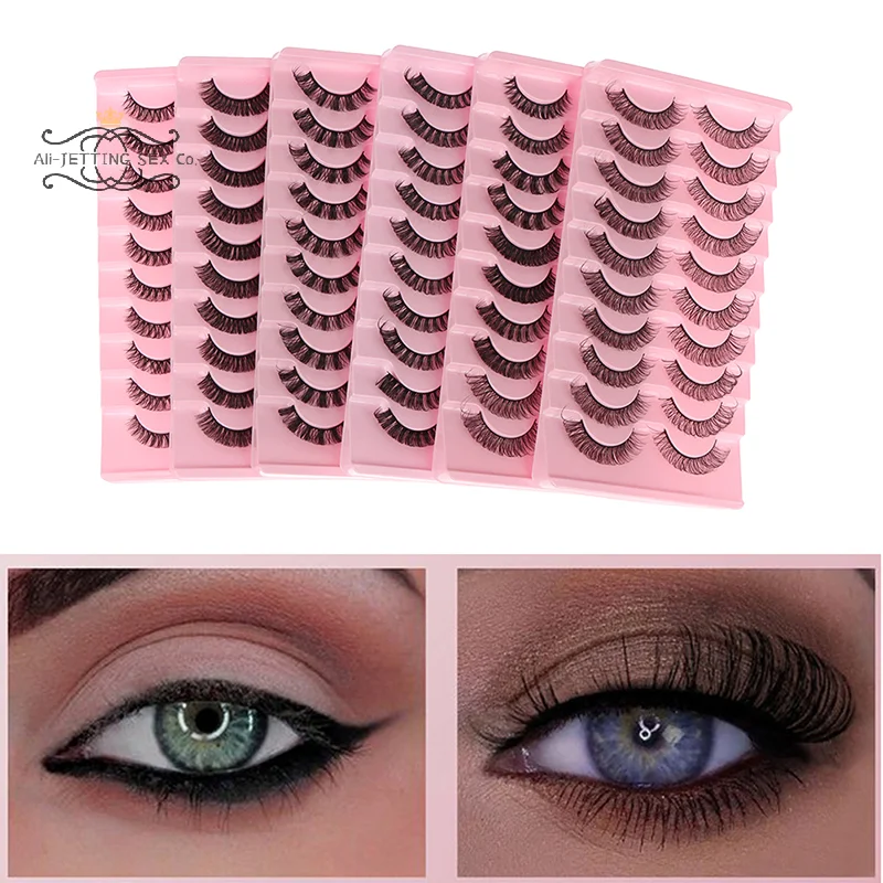 ボリュームつけまつげ 再利用可能なスーパーボリュームつけまつげ カーリングロシアつけまつげ ふわふわまつげ まつげエクステ