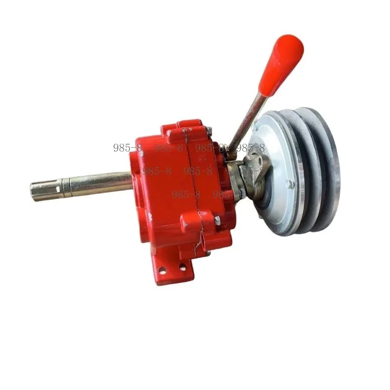 Mini Agricultural Reduction Gearbox With Dry Clutch, Speed Reducer Box Fit Multifunctional Micro Tillage Machine Farm Equipment