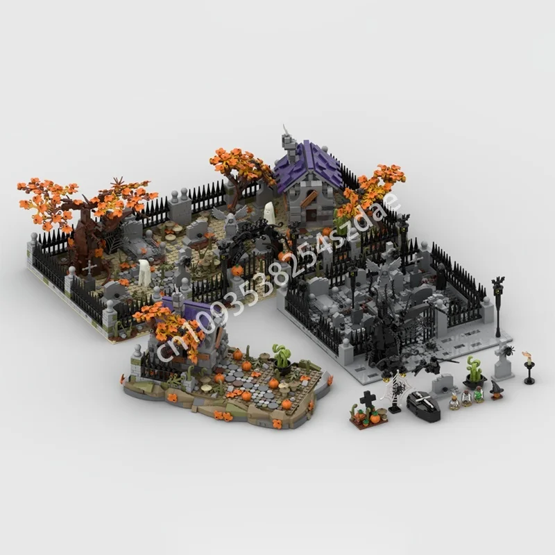 3946 قطعة MOC حزمة الهالوين نموذج معياري اللبنات العمارة تجميع اللعب فكرة إبداعية هدايا عيد الميلاد الطوب الاطفال #1