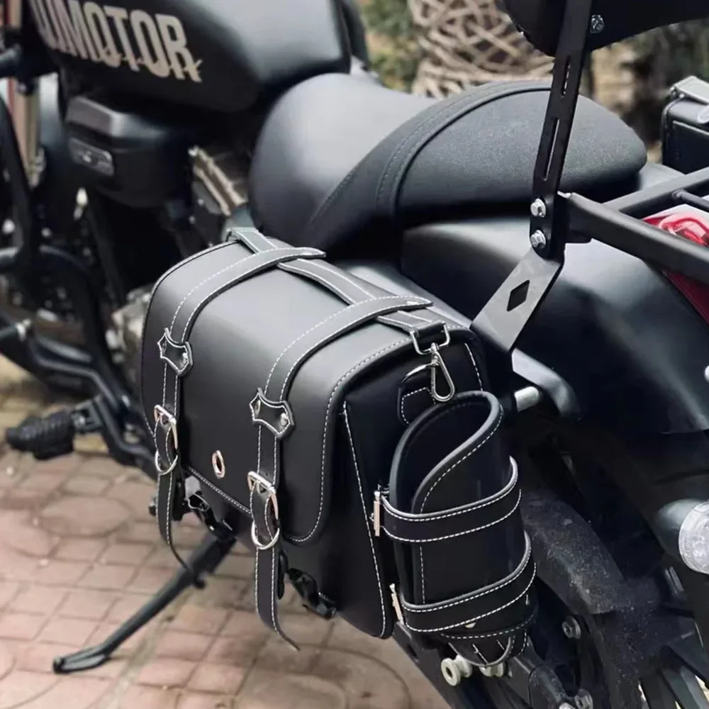 New Motorcycle Fit SRV300 / SRV250 Accessories Saddle Bag Side Bag Saddlebags Saddlebag For QJMOTOR SRV 300 / SRV 250 300SRV