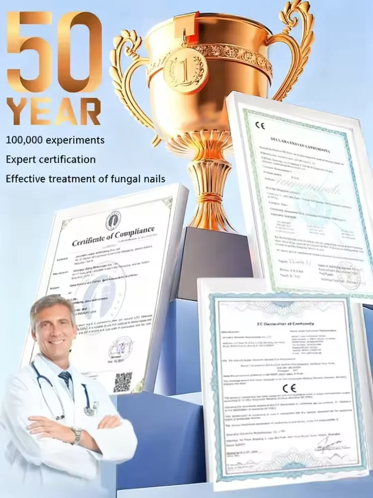 2025 يستحق الاستثمار في 100% معالجة فطريات الأظافر 5 أيام #5