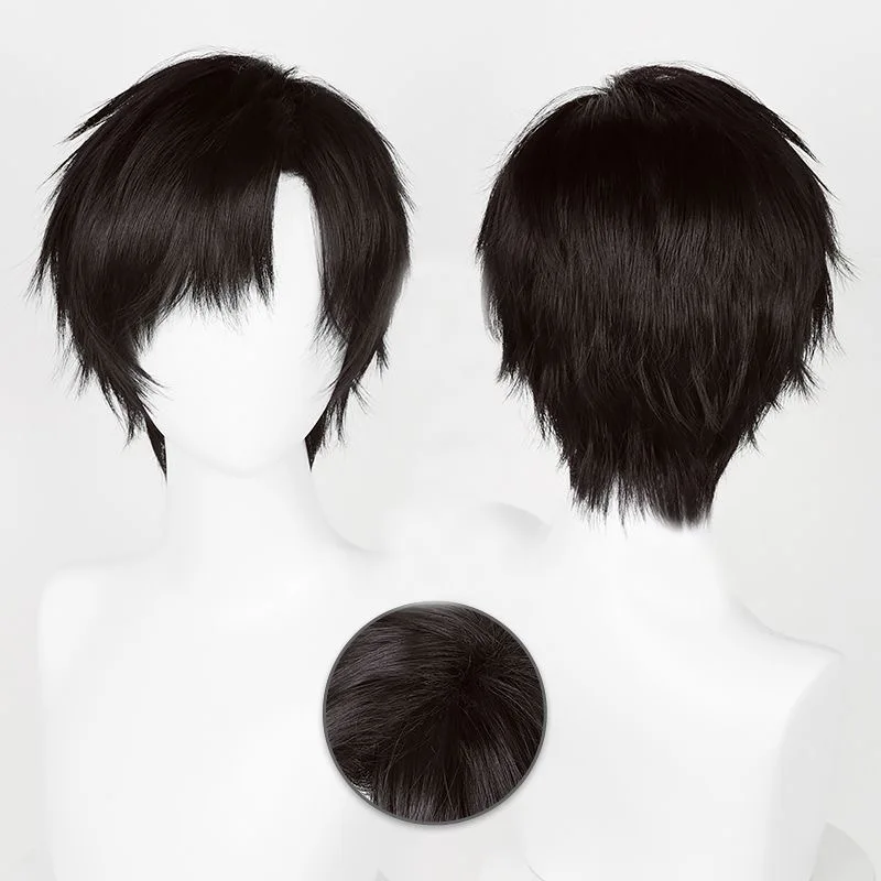 Cosplay Anime Wig Easy To Shape, 2D Character Role Play Hairpiece for Comic Con Events