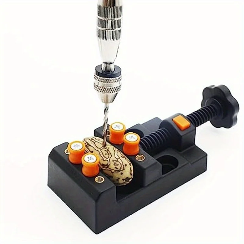 

Multi-Purpose Mini Vise Clamp for Jewelry Repair Craft Carving Watch Precision Tool for DIY Beads Grip Punching Small Projects