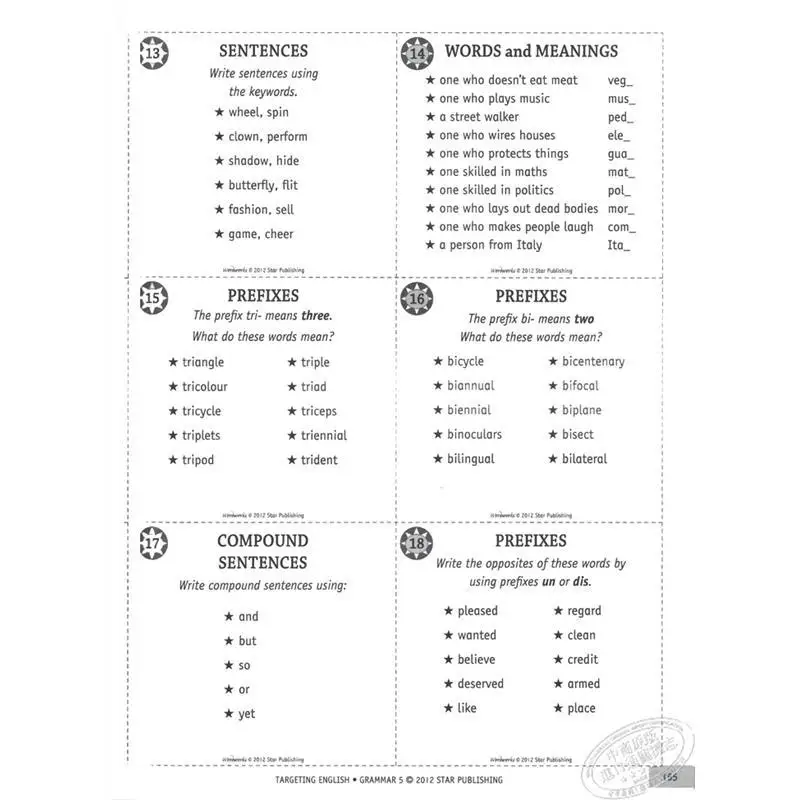 Targeting English Grammar Book 5 Kara Munn Leone Stumbaum Star Publishing 9789814176927 Book