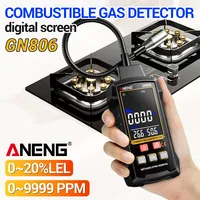 Combustible Gas Leak Detectors ANENG GN806 Analyzers Natural Flammable Alcohol Methane PPM Tester Combustible Sensorn tools