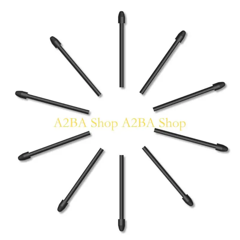 A2BA 10Pcs Drawing Tablets Styluses Tip Smooth Glides Precisions for Kamvas12/13