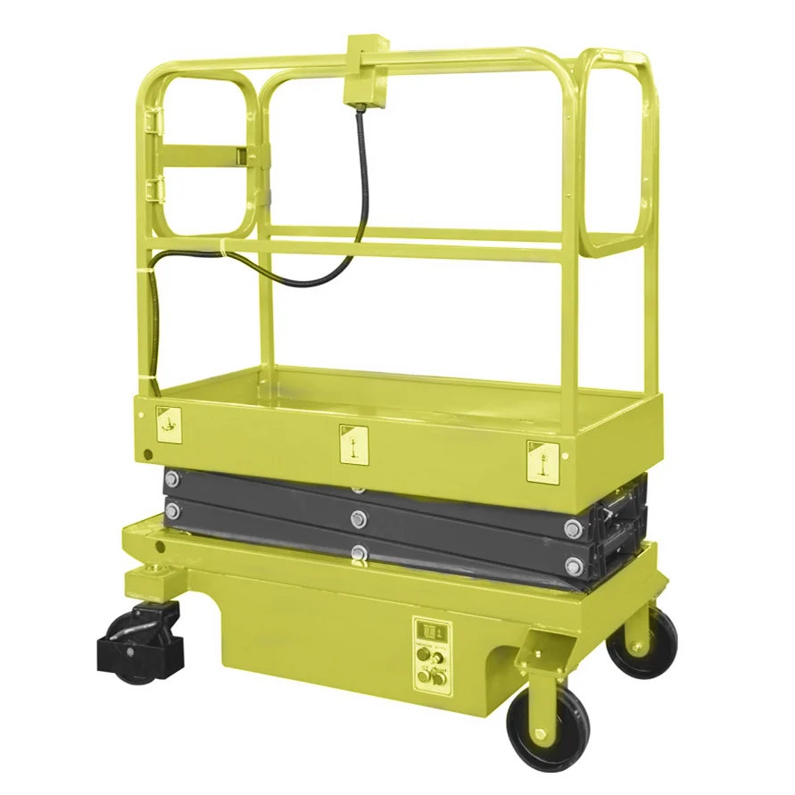 Mini Manual Scissor Lift 300kg 3meter Work Platform Scissor Lift Platform