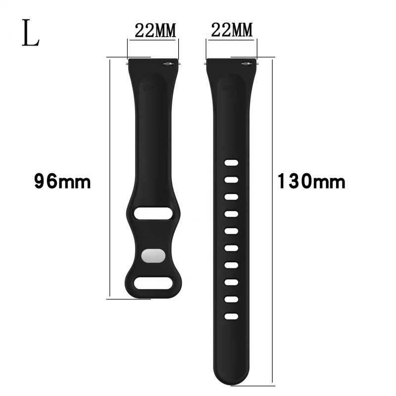 Para samsung watch4 relógio inteligente borboleta fivela de cintura silicone cinta substituição com 20/22mm