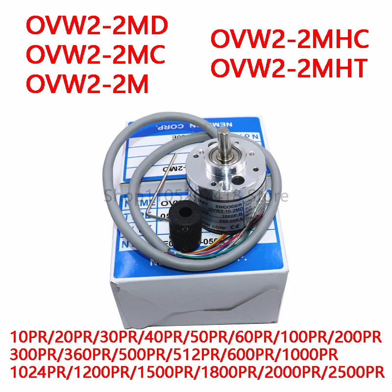 Rotary encoder OVW2 -10-2MHT OVW2-20-2MHC 2MD 2MC 2M 1000PR 1024PR 3600PR 2500PR 2048PR New Original Incremental Encoder