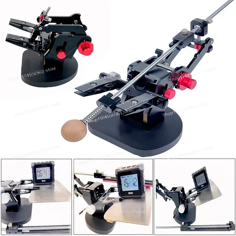 

Профессиональная алюминиевая точилка для ножей с фиксированным углом, система заточки точильного камня, высокоточная шлифовальная машина