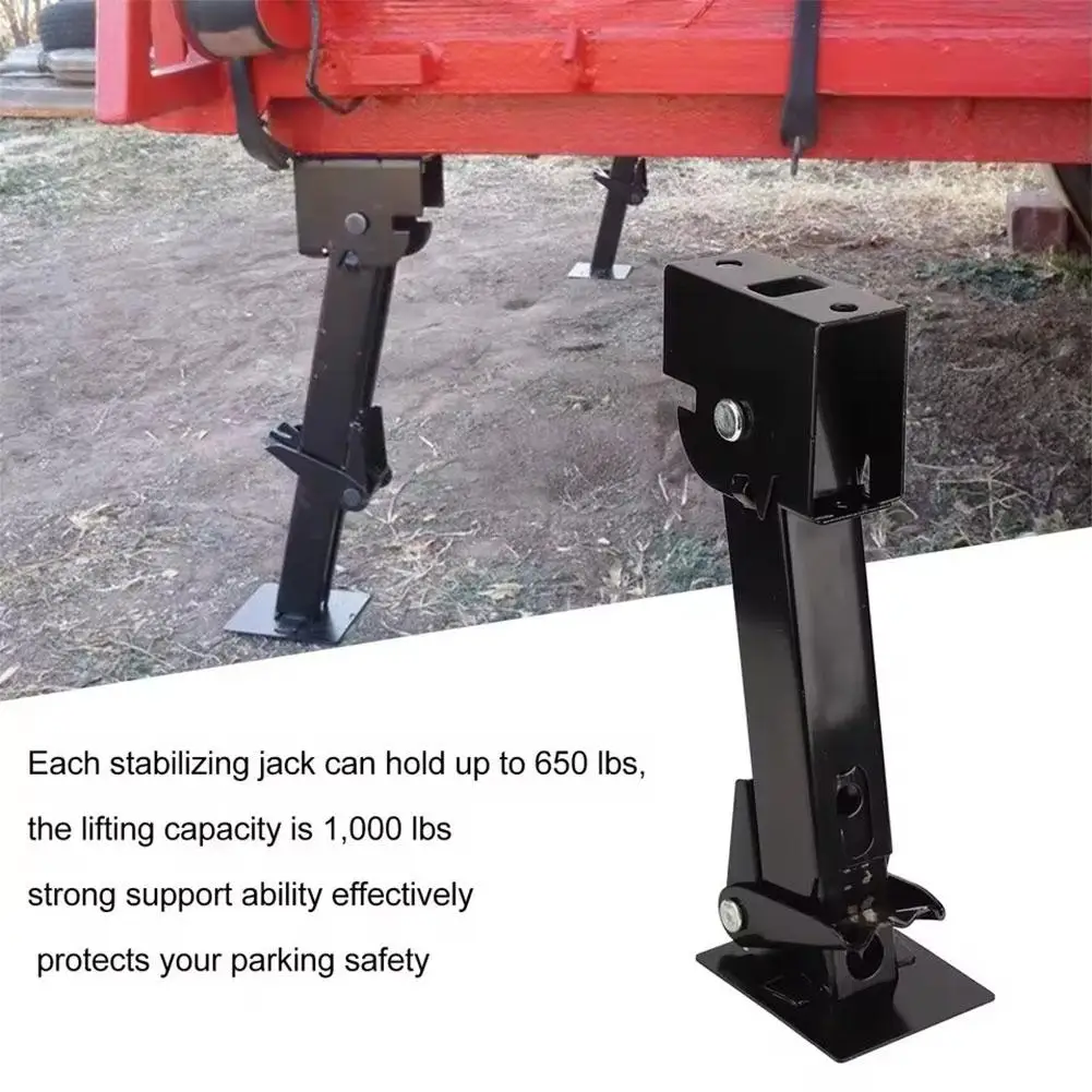 1000lbs Lifting Capacity Telescoping Swing Down Outriggers Trailer Stabilizer Jacks Adjustable Stabilizer Jack 650lbs Support