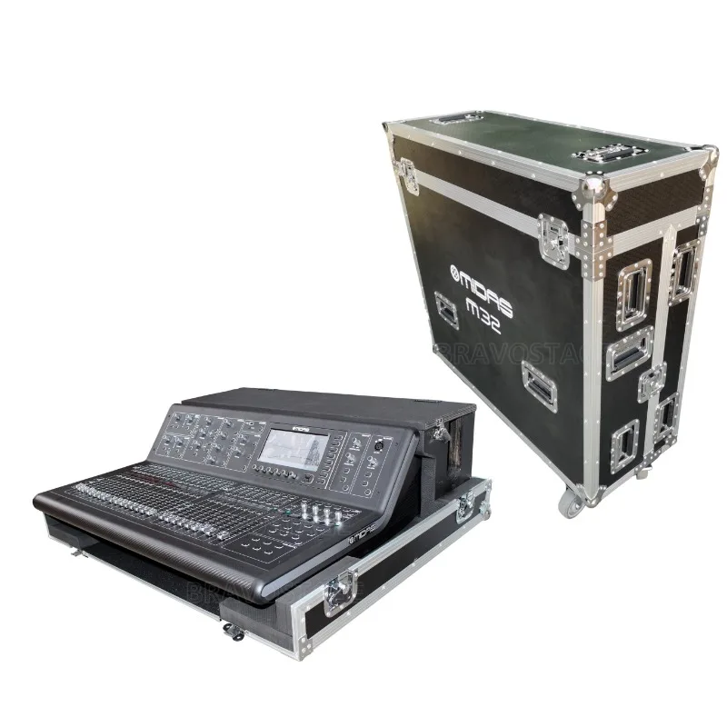 Customized  Music Equipment Digital Mixer Console Flight Case For Midas M32 Live Mixer Case