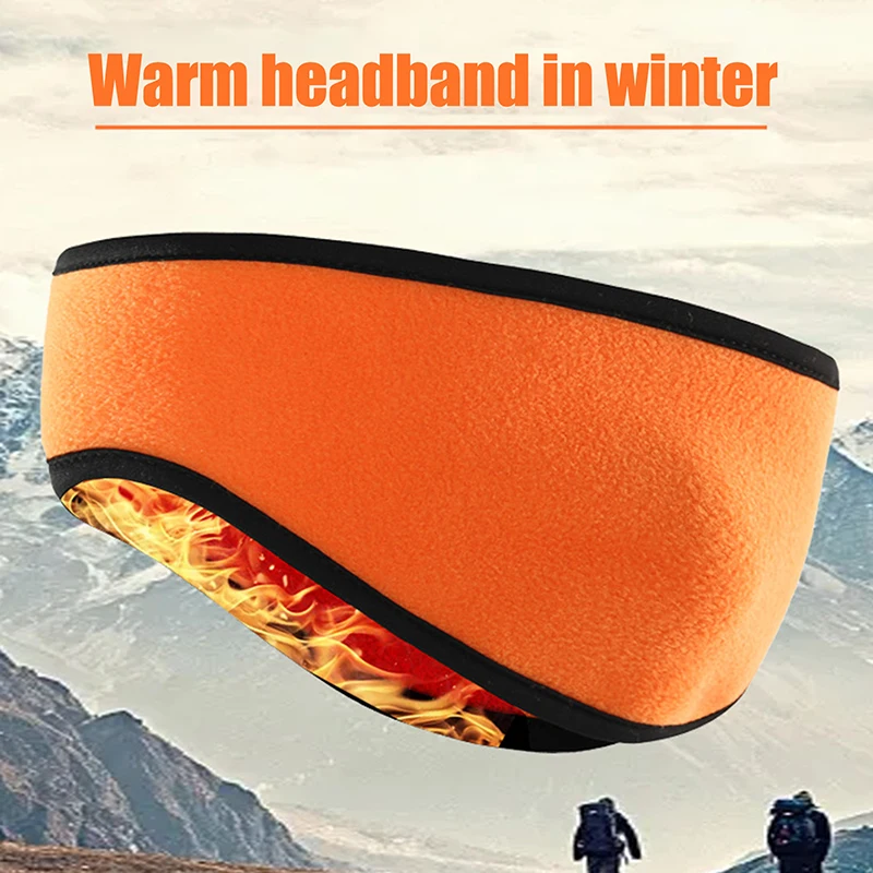 Winter Sports Headband Forehead Protective Windproof Ear Muffs Running Outdoor Earmuffs Cycling Cold Proof Warm Headgear