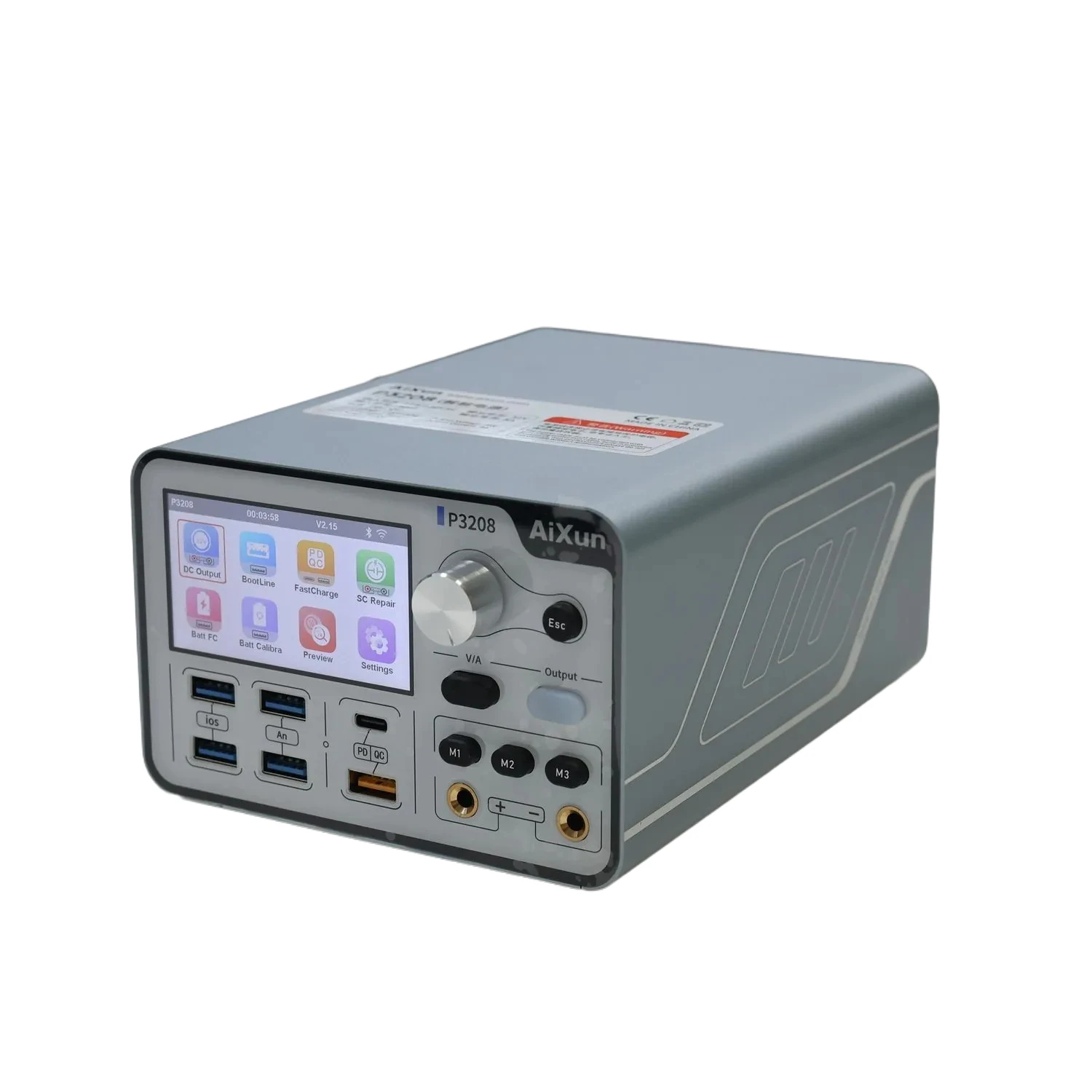 

AIXUN P3208 fast charging portable power supply 320W 32V 8A intelligent voltage regulator expandable