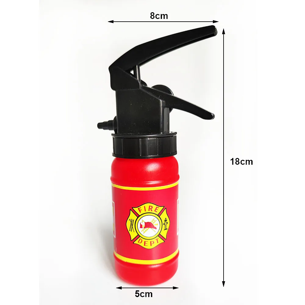 Firefighter Party Fire Extinguisher Shapes Fire Truck Foil Balloon Walkie-Talkie Fire Hat Model Fire Birthday Party Decorations