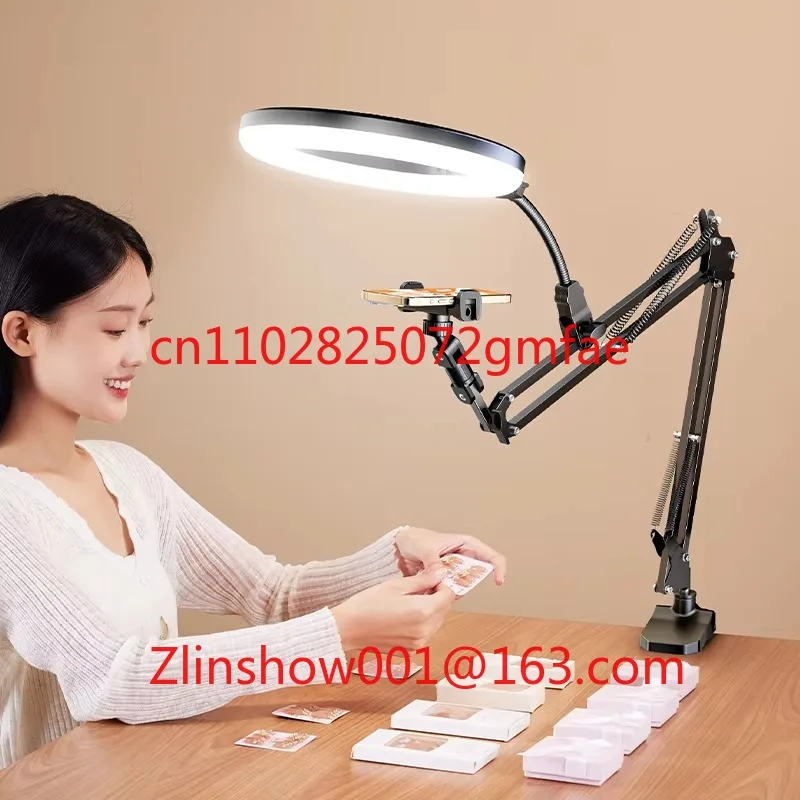 Anillo de luz Led circular para Selfie de 10 pulgadas, iluminación fotográfica, soporte de luz, luces de estudio de vídeo suaves