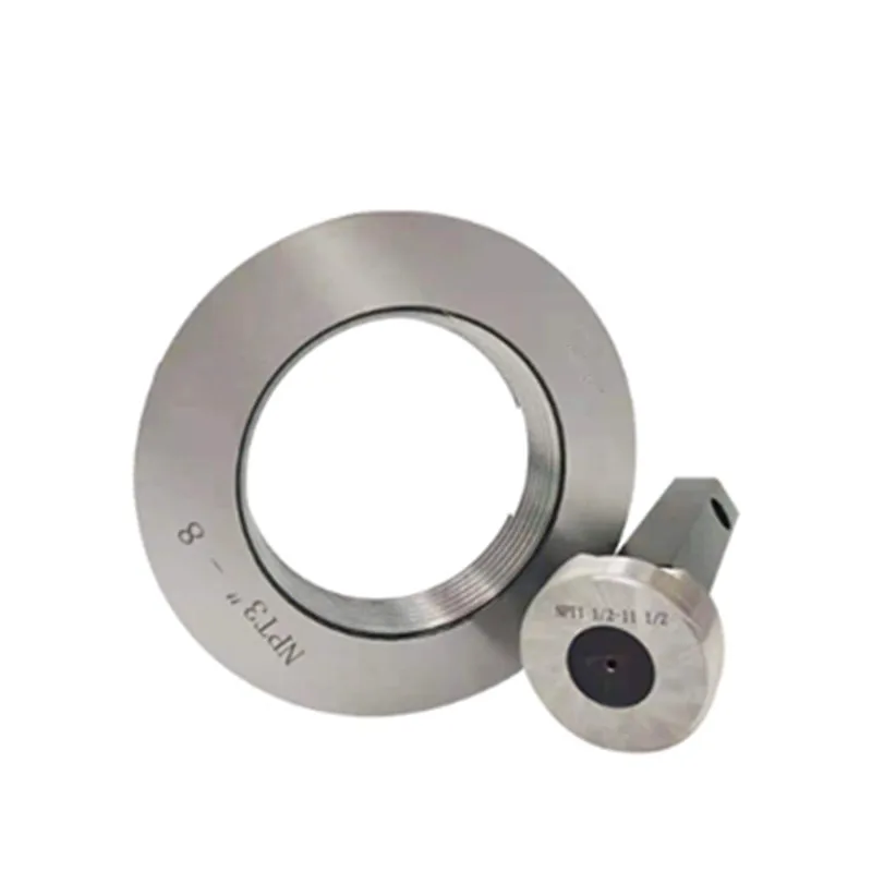 NPT Thread Ring Gauge Support Customize NPT1/8 1/4 3/4 3/8 1/2 NPT1'' NPT (ANSI) Taper Pipe Thread Ring Gages