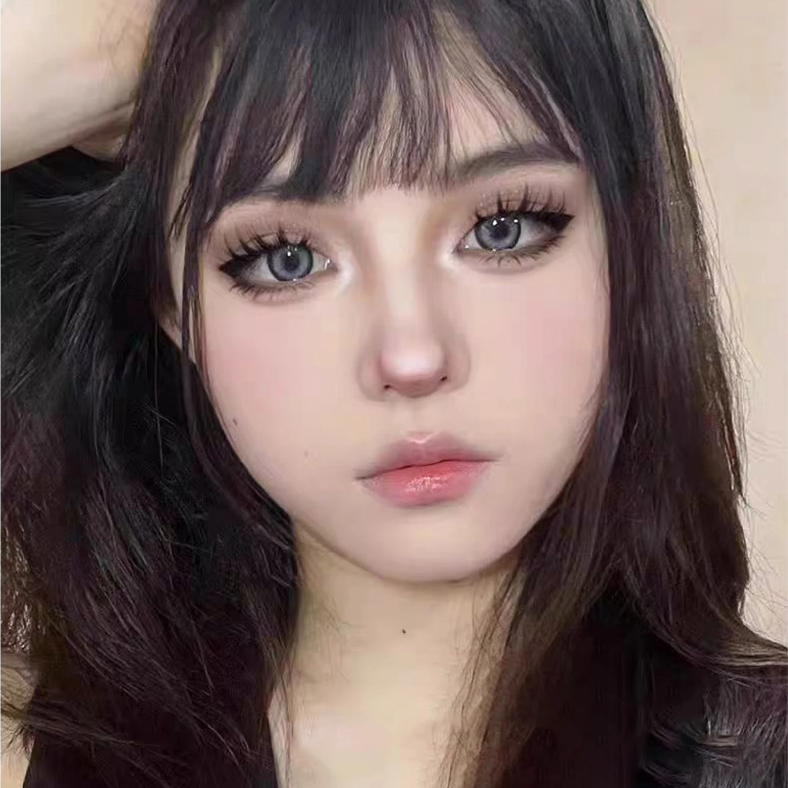 Diy cílios postiços mangá tiras completas cauda de peixe cluster cílios banda transparente natural macio diário cosplay cílios falsos suprimentos