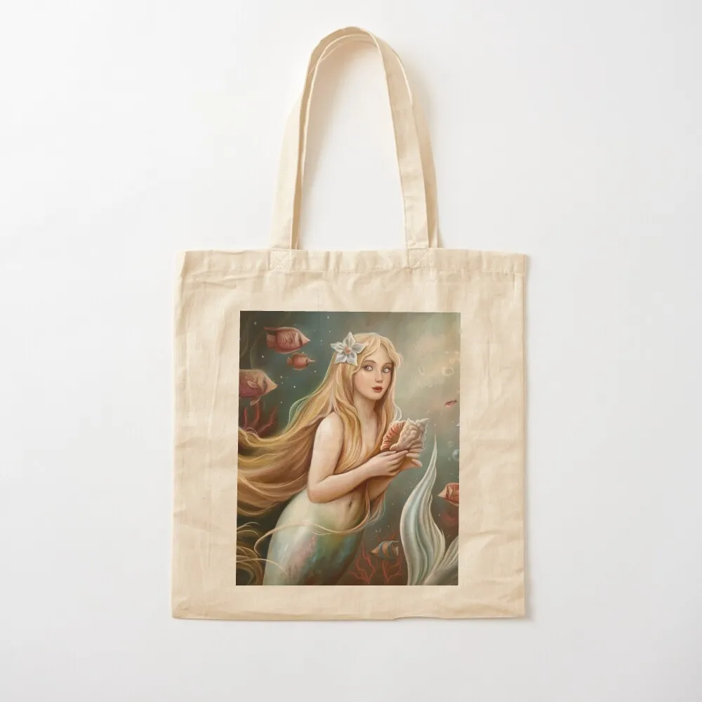 Little Sea Princess Tote Bag custom bags tote bag woman Canvas Tote Bag