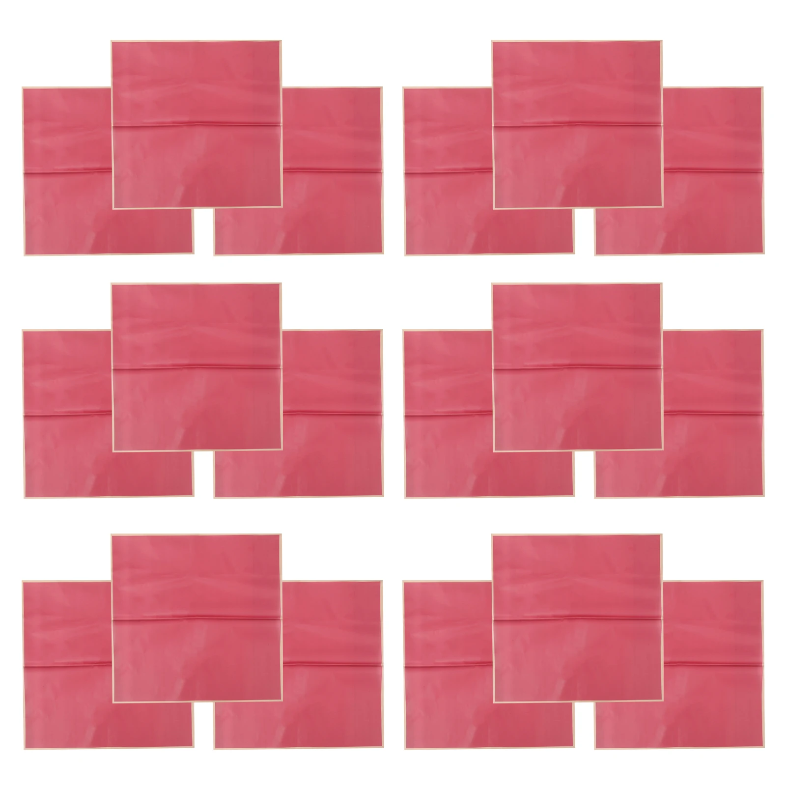 

20 Sheets Waterproof Florist Paper 58x58cm Jelly Film for Bouquet Wrapping Gift Packaging