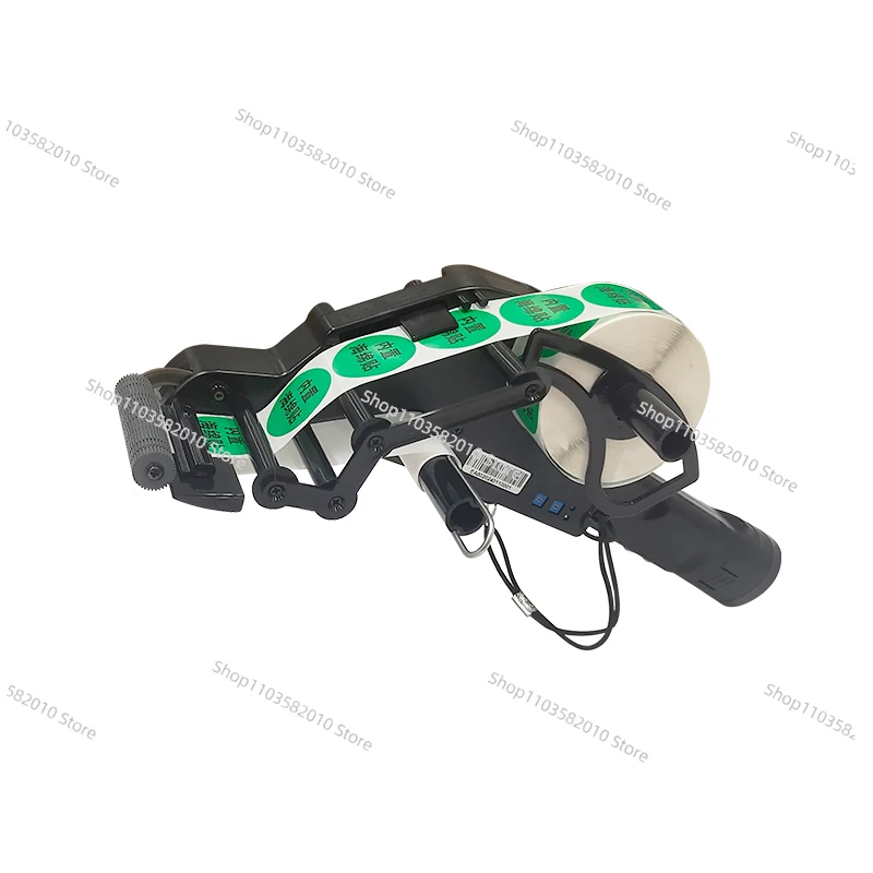 

Полуавтоматическая ручная этикетировочная машина bsc EA80, высокоскоростная этикетировочная машина для фруктов, портативная ручная этикетировочная машина