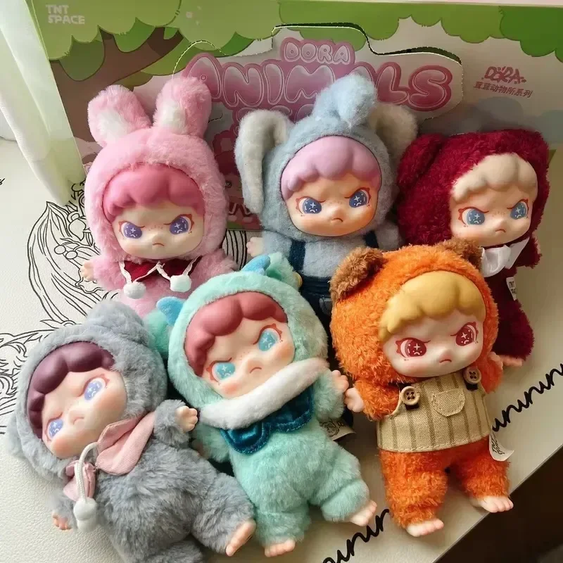 

Tntspace Genuine Big Cousin Dora Plush Animal Vinyl Doll Plush Surprise Blind Box Cute Doll Trendy Play Pendant Birthday Gifts