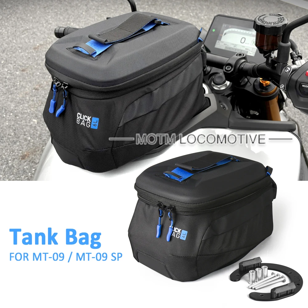 FOR MT-09/sp modified motorcycle 6L large capacity fuel tank bag top bag storage bag 2024 2025 2026