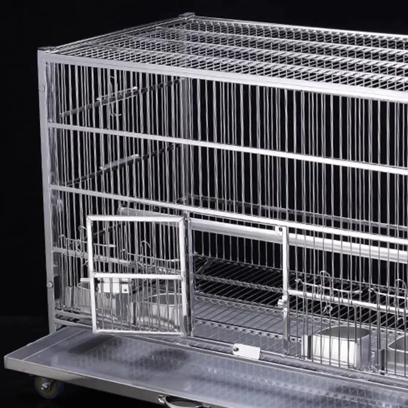 Imagem -06 - Animal Quail Bird Cage Poleiros Coelho Transportadora ao ar Livre Abrigo para Cães Alimentador de Pássaros de Gato Decoração de Gaiola de Varanda